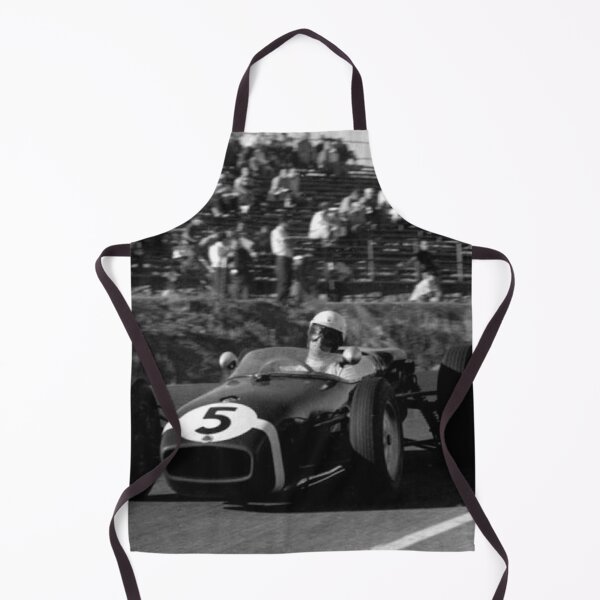 Item preview, Stirling Moss Racing his Formula 1 Car Poster – Classic F1 Legend designed and sold by Road To Track.
