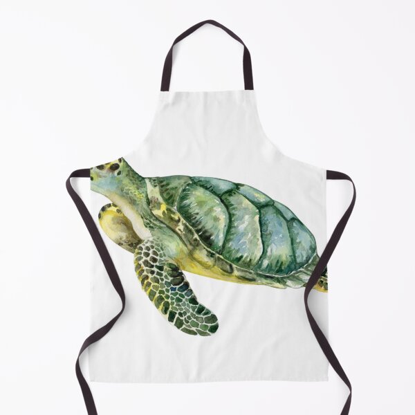 Item preview, Watercolor Sea Turtle Ocean designed and sold by NeonNerdStudio.