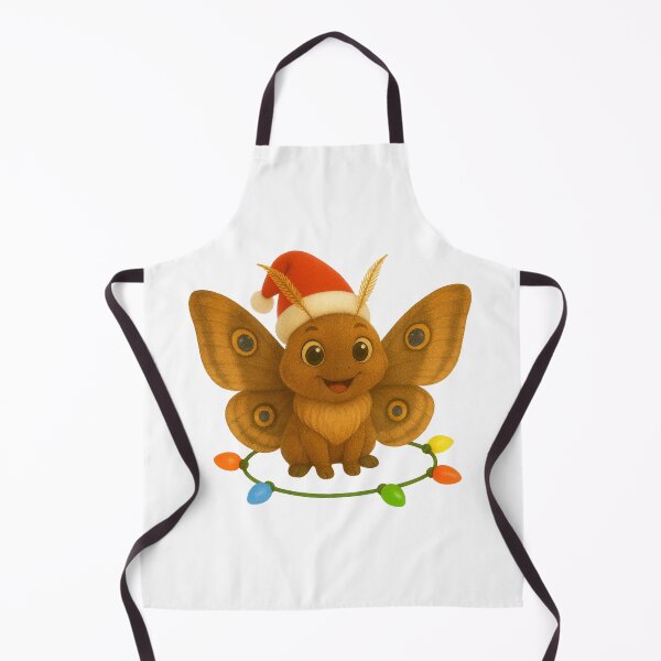 Item preview, Christmas Polyphemus Moth designed and sold by Sillytoe.