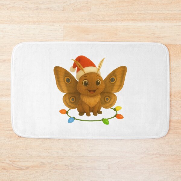 Item preview, Christmas Polyphemus Moth designed and sold by Sillytoe.