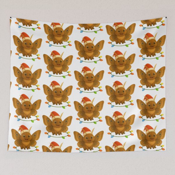 Item preview, Christmas Polyphemus Moth designed and sold by Sillytoe.