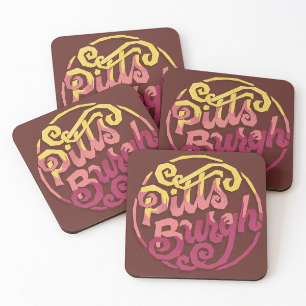 Item preview, Pittsburgh Cut Up Letters - Warm designed and sold by polliadesign.