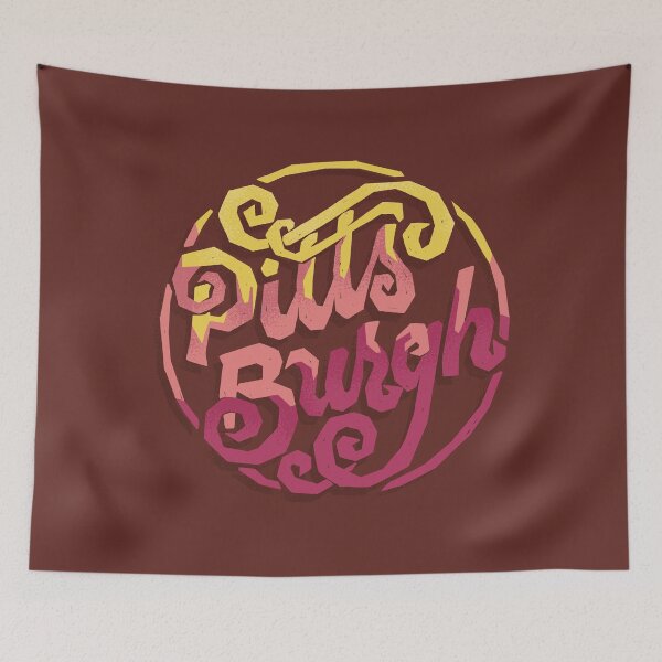 Item preview, Pittsburgh Cut Up Letters - Warm designed and sold by polliadesign.