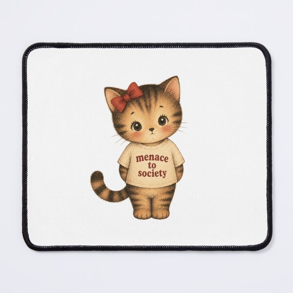 Item preview, Vintage Aesthetic Cat designed and sold by PanicAndPixels.