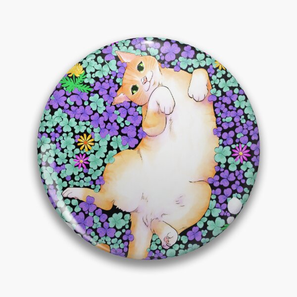 Item preview, cat in black clovers 1 designed and sold by lapizypincel.