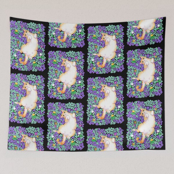 Item preview, cat in black clovers 1 designed and sold by lapizypincel.