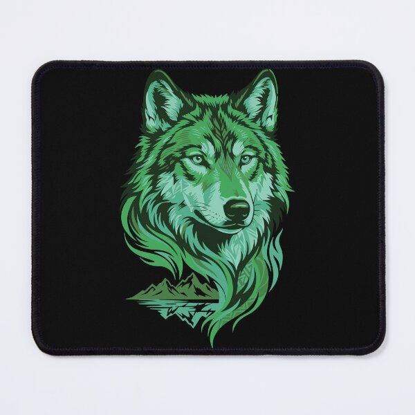 Item preview, Spirit of the Emerald Wolf designed and sold by JEMAR Designs.