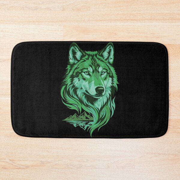 Item preview, Spirit of the Emerald Wolf designed and sold by JEMAR Designs.