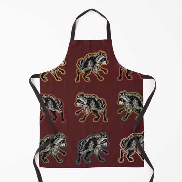 Item preview, Jimothy the Raccoon Retro Pop Art Grid designed and sold by ArtistsAtticWI.