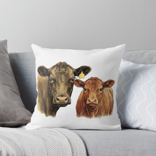 Item preview, Angus cow with her calf designed and sold by Gatosessa.