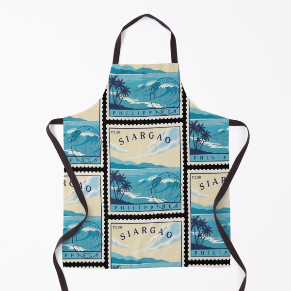 Item preview, Siargao Philippines Surf Coast Island Ridge Stamp Sticker designed and sold by stickercuffs.