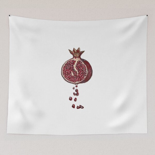 Item preview, Pomegranate – Botanical Fruit Illustration | Pomegranate Art | Pomegranate – Greek Mythology Symbol of Life, Fertility and Abundance designed and sold by OlZik-StudioArt.