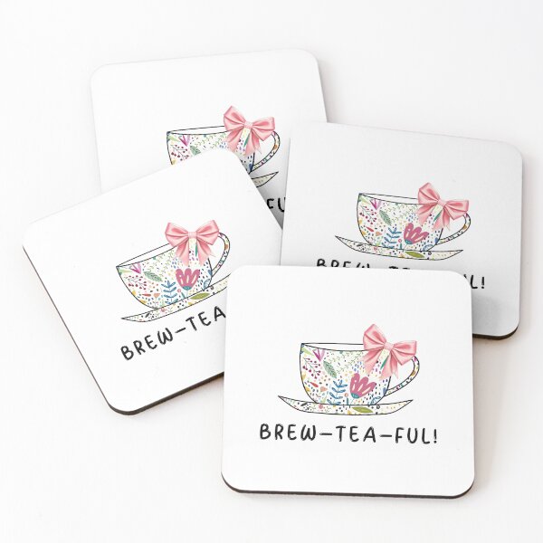 Item preview, Pretty Cup Of Tea Pun designed and sold by Sartoris Art.