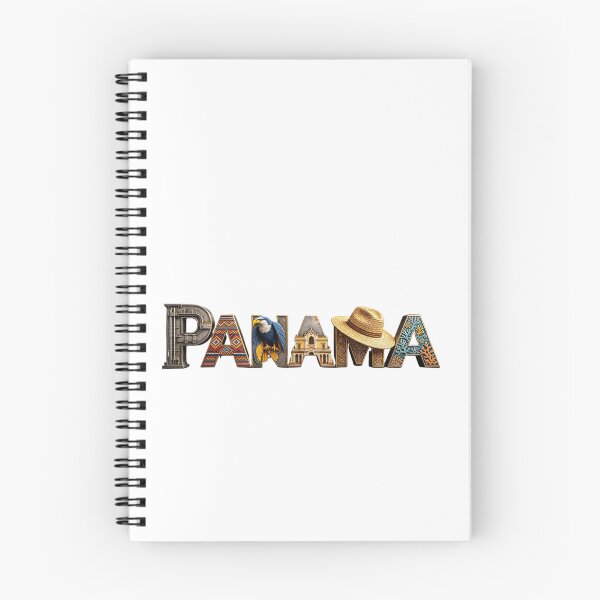 Item preview, Panama Typography – Tropical Culture & Travel Landmark Design designed and sold by VladisWorld.