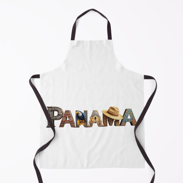 Item preview, Panama Typography – Tropical Culture & Travel Landmark Design designed and sold by VladisWorld.