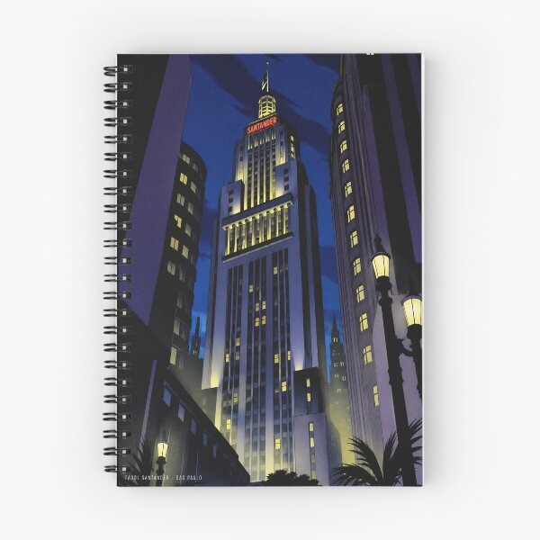 Item preview, Santander Building at Sao Paulo Night designed and sold by Pandozo.