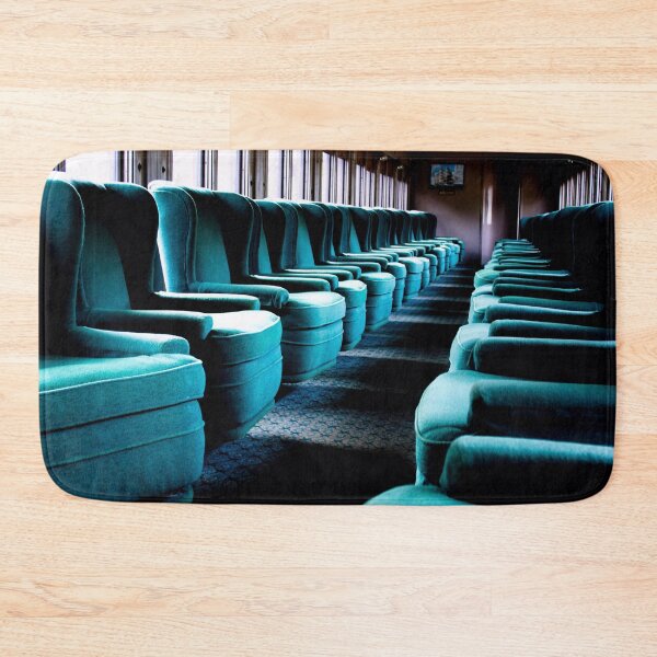 Item preview, Turquoise Blue Velvet Upholstered Chairs designed and sold by Hena Tayeb.