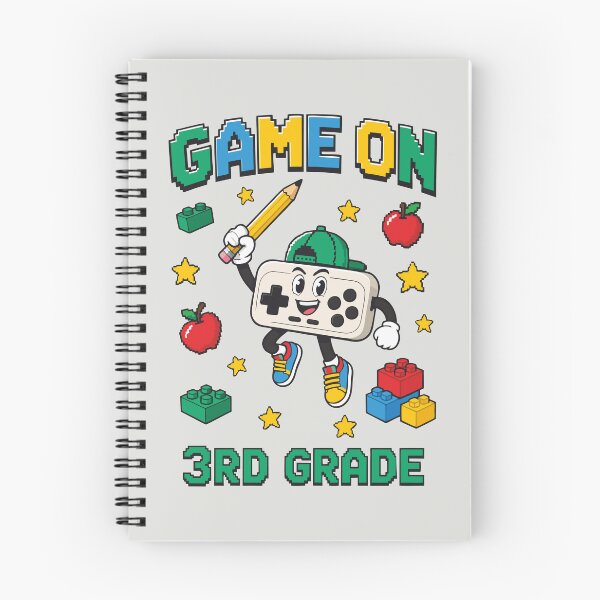Item preview, Game On 3rd Grade Retro Gamer Back To School designed and sold by DigitalGlade.