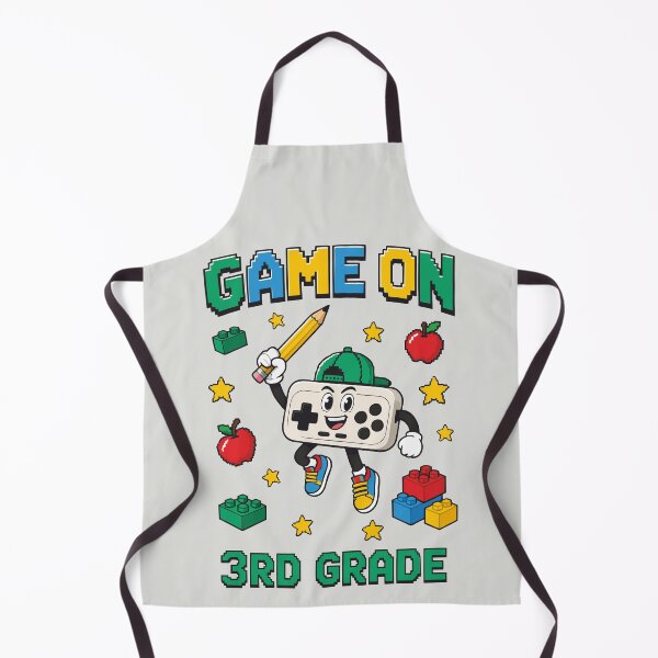 Item preview, Game On 3rd Grade Retro Gamer Back To School designed and sold by DigitalGlade.