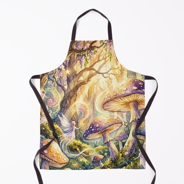 Item preview, Enchanted Fairy Mushroom Moonlight Forest designed and sold by Storybook Botanica.