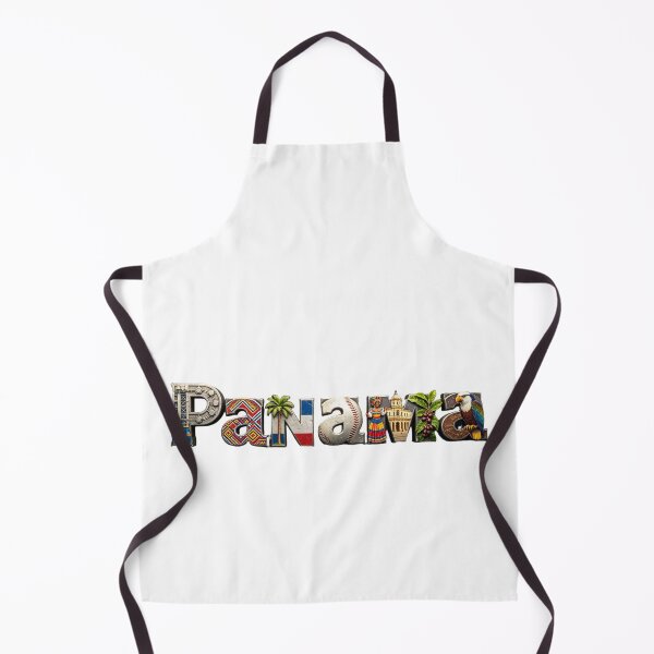 Item preview, Panama Typography – Tropical Culture & Travel Landmark Design designed and sold by VladisWorld.