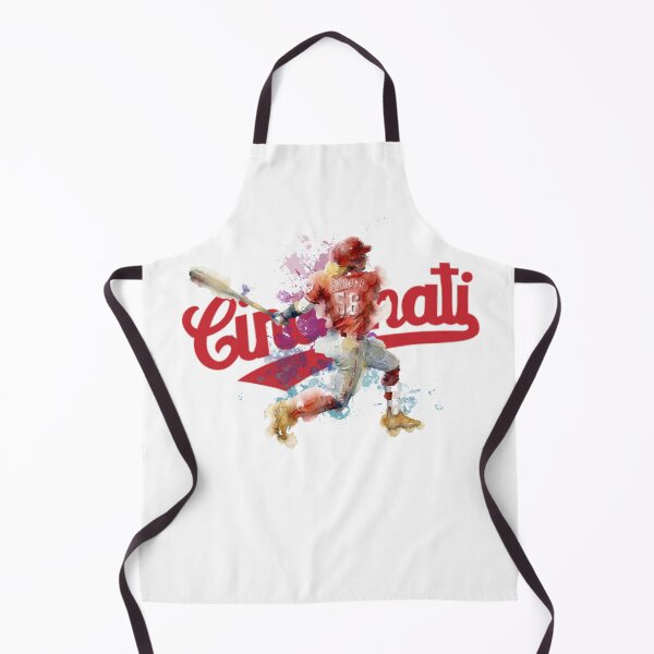 Item preview, Watercolor Baseball Player "Arroyo" Cincinnati Spirit designed and sold by Cucuzeus.