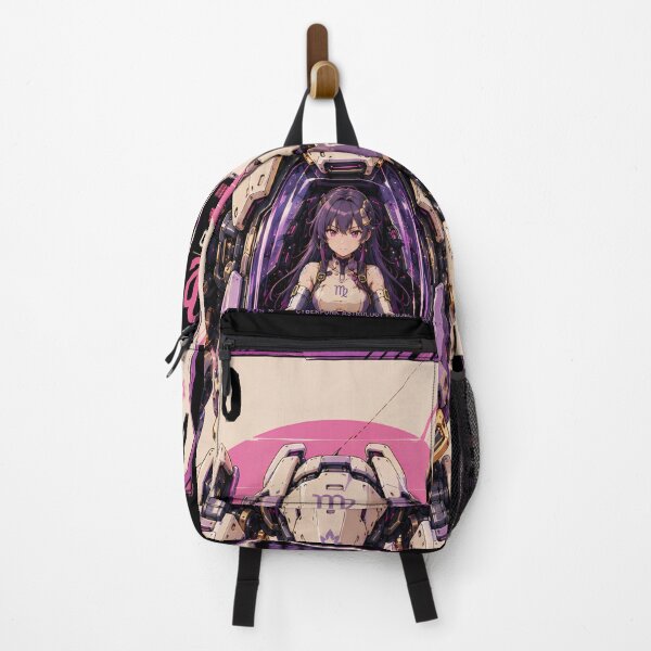Item preview, Cyberpunk Virgo Zodiac Mecha Anime Girl designed and sold by Apocalyptic Art Studio.