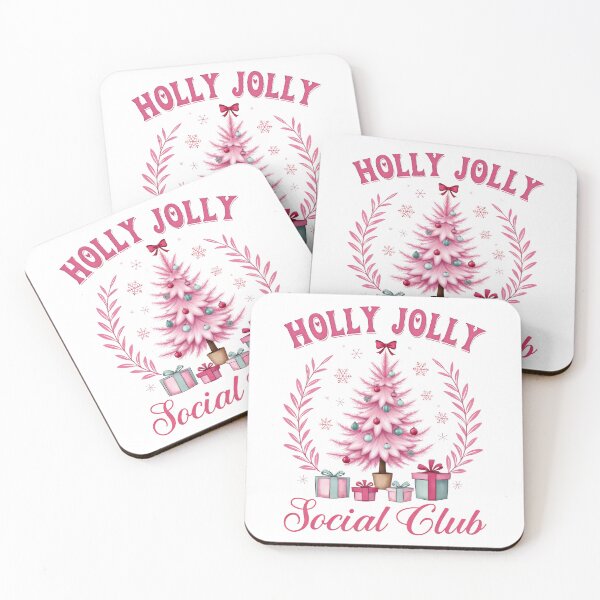Item preview, Holly Jolly Social Club Christmas designed and sold by butterflies-new.