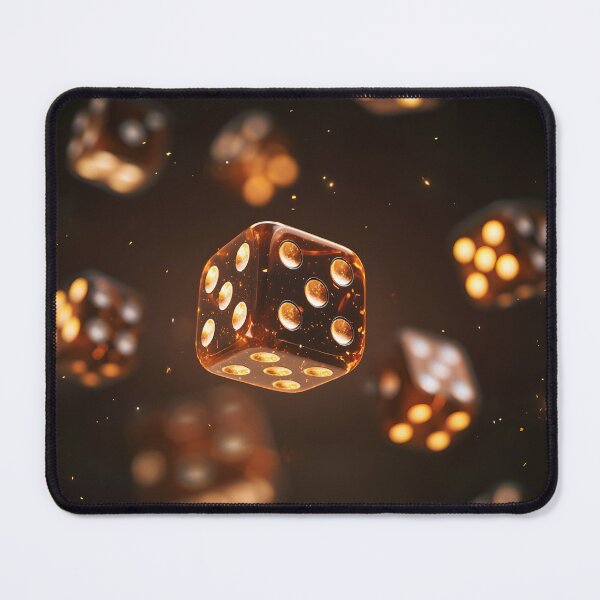 Item preview, 3d Render Of Glowing Game Dice Digital designed and sold by Checho30.