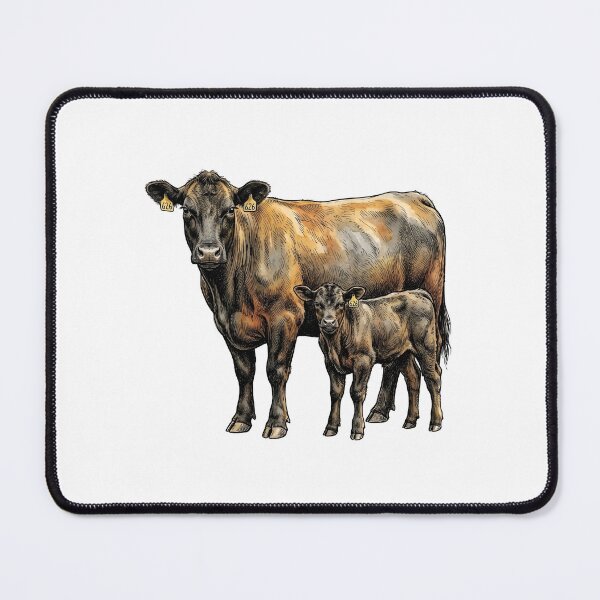 Item preview, 2 Black Angus – mother and daughter designed and sold by Gatosessa.