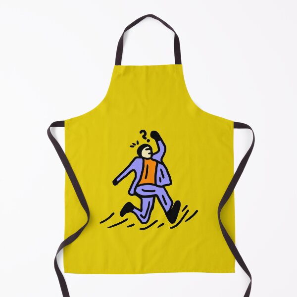 Item preview, Funny Confused Man Running Late Meme Line Art Illustration designed and sold by crazyhome.