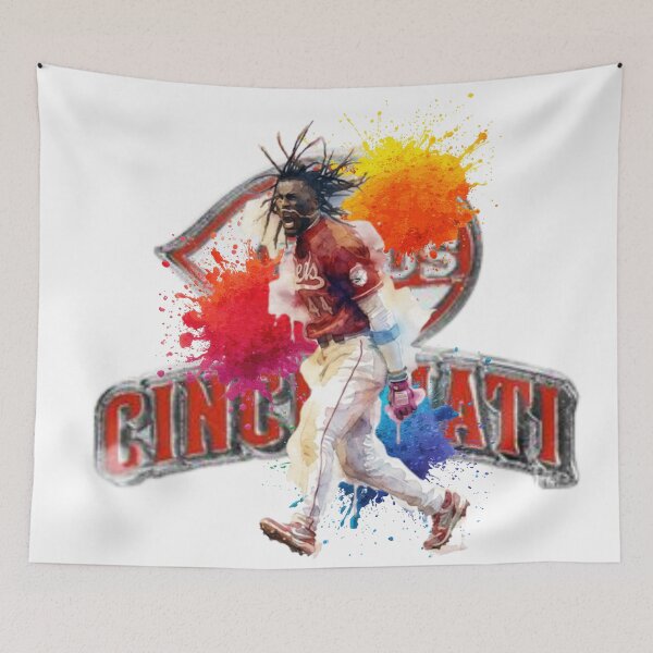 Item preview, Elly #44 Cincinnati Reds Splatter Design designed and sold by Turnersports.