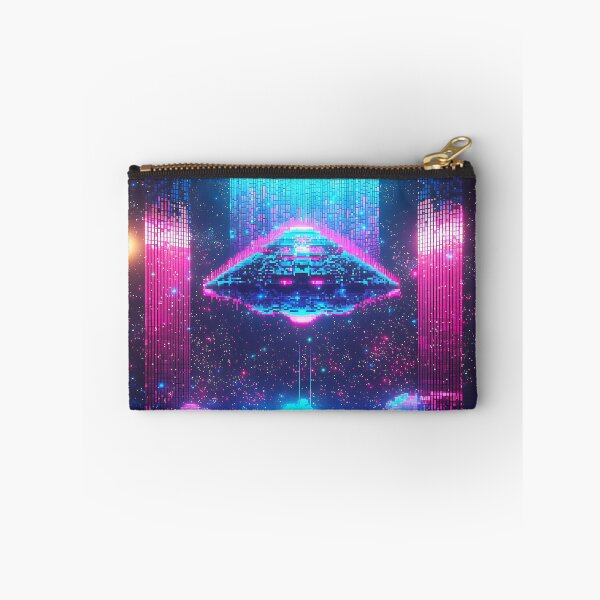 Item preview, 3d Render Of Pixel Spaceship Galaxy Digital designed and sold by Checho30.