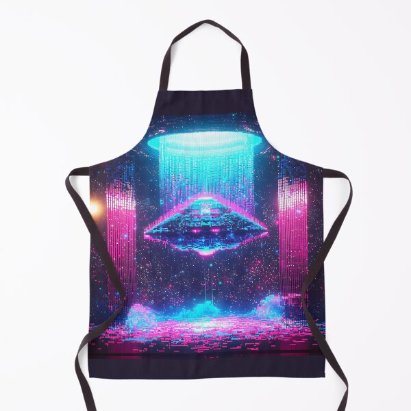 Item preview, 3d Render Of Pixel Spaceship Galaxy Digital designed and sold by Checho30.