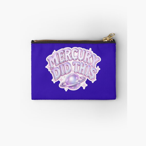 Item preview, Mercury Did This | Retro Planet Astrology Aesthetic Sticker designed and sold by Arrow2025.