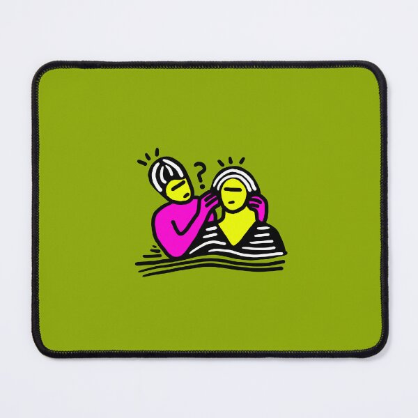 Item preview, Neon Pop Art Friends Quirky Character Illustration designed and sold by crazyhome.