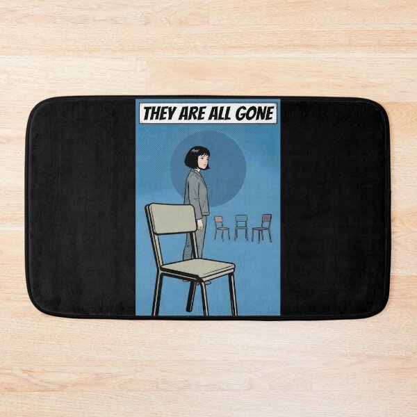 Item preview, Empty Chairs Corporate Loneliness Minimalist Poster designed and sold by DuckOddity.