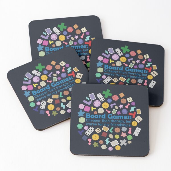 Item preview, Board Games Cheaper Than Therapy Funny Board Gamer Circle Design designed and sold by Hallowed Artistry.