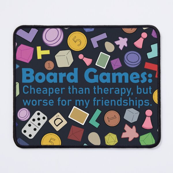 Item preview, Board Games Cheaper Than Therapy Funny Board Gamer Circle Design designed and sold by Hallowed Artistry.