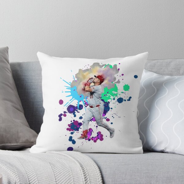 Item preview, Cincinnati Reds Baseball Player Watercolor Splatter Art designed and sold by Turnersports.