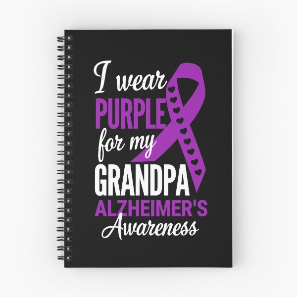 Item preview, I wear PURPLE for my GRANDPA – Alzheimer’s Awareness designed and sold by jkrphoto.