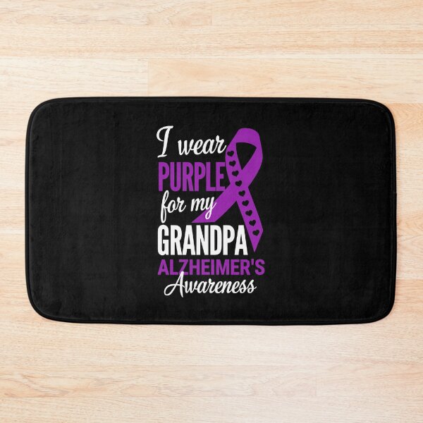 Item preview, I wear PURPLE for my GRANDPA – Alzheimer’s Awareness designed and sold by jkrphoto.