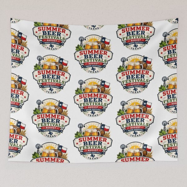 Item preview, Texas August Summer Beer Festival designed and sold by Combat Skies.