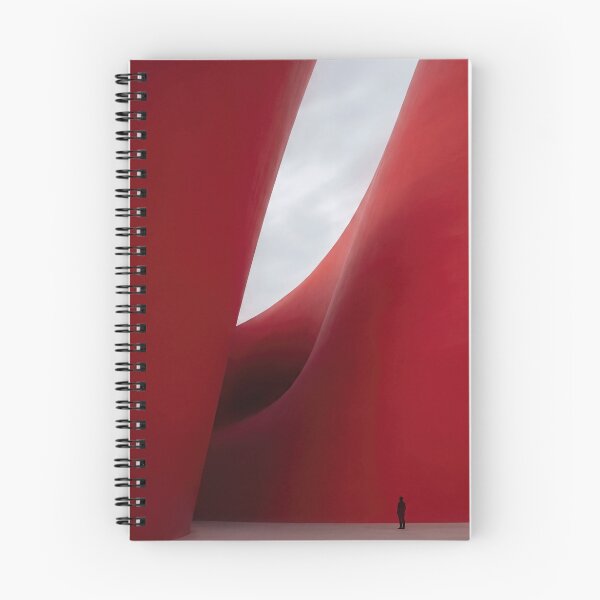 Item preview, Red Curves and a Sliver of Sky designed and sold by yagiyeti.