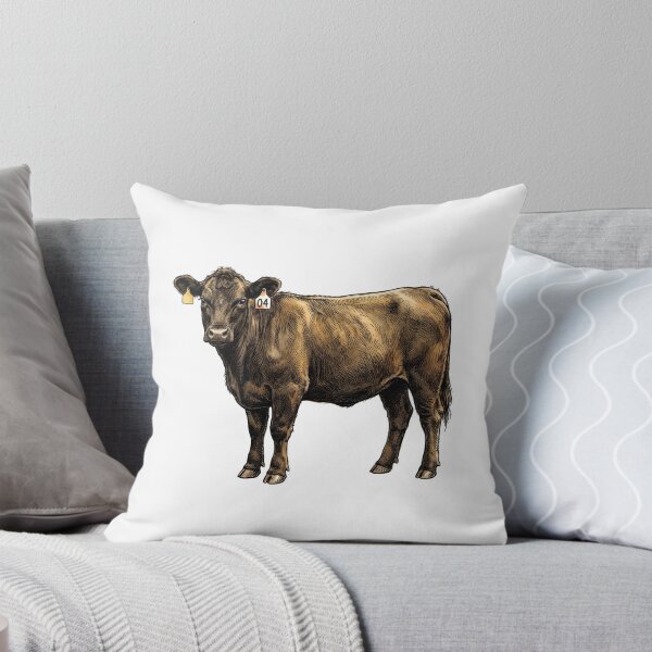 Item preview, Happy black Angus cow designed and sold by Gatosessa.