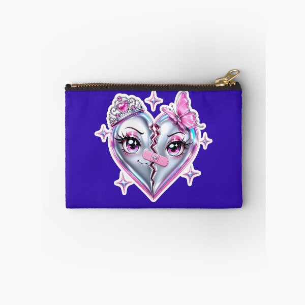 Item preview, Kawaii Broken Heart Princess | Cute Healing Heart Aesthetic Sticker designed and sold by Arrow2025.