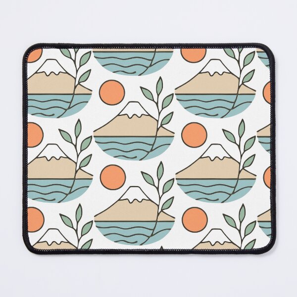 Item preview, Japanese Minimalist Mountain Landscape designed and sold by yanisdnz.