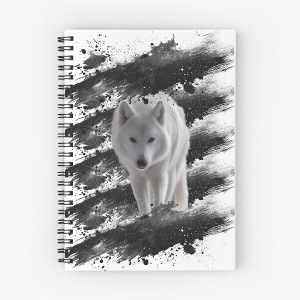 Item preview, White Wolf Red Eyes Grunge Art designed and sold by BULAIR89.