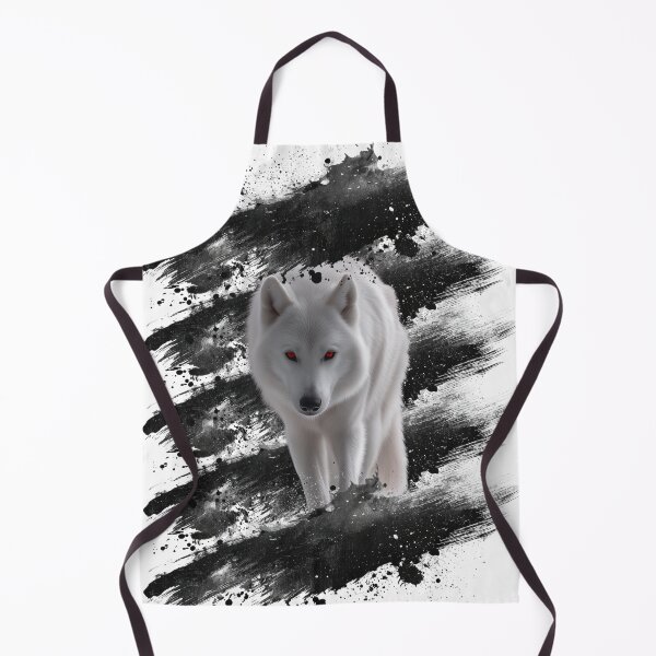 Item preview, White Wolf Red Eyes Grunge Art designed and sold by BULAIR89.