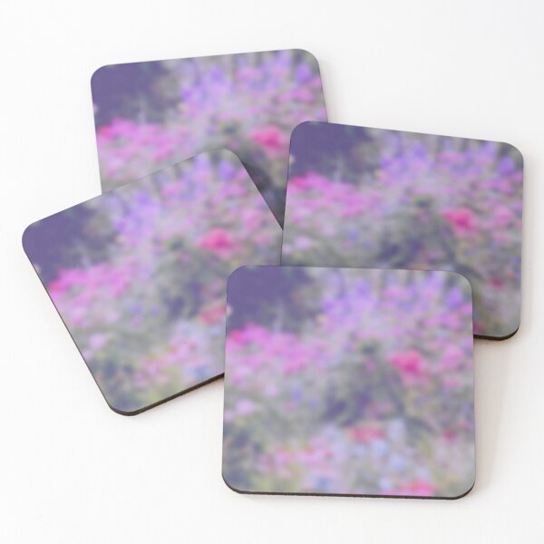 Item preview, Flower garden pink purple blur outdoors floral designed and sold by MYTOPSHELF.
